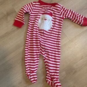 Christmas footie pajamas